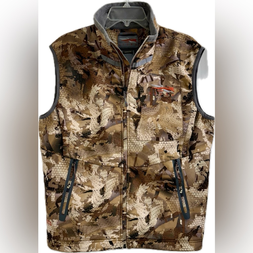 Sitka Dakota Vest Optifade Waterfowl Marsh Mens 3XL Duck Hunting Camouflage XXXL